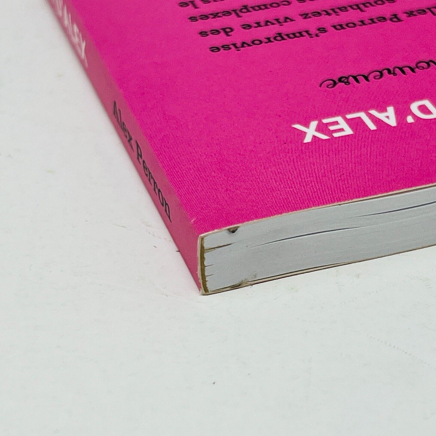 Le Carnet Secret d'Alex Perron Coach de Vie Amoureuse Michel Lafon en Français
