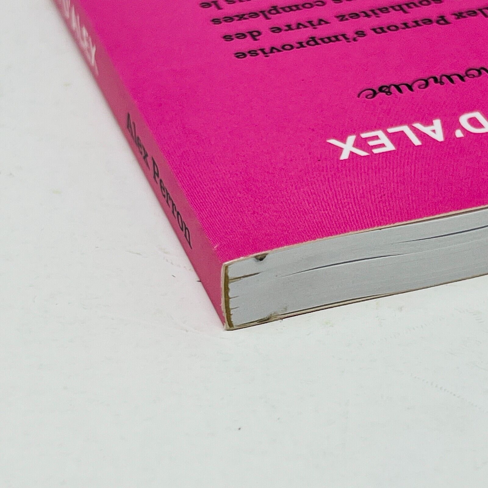 Le Carnet Secret d'Alex Perron Coach de Vie Amoureuse Michel Lafon en Français