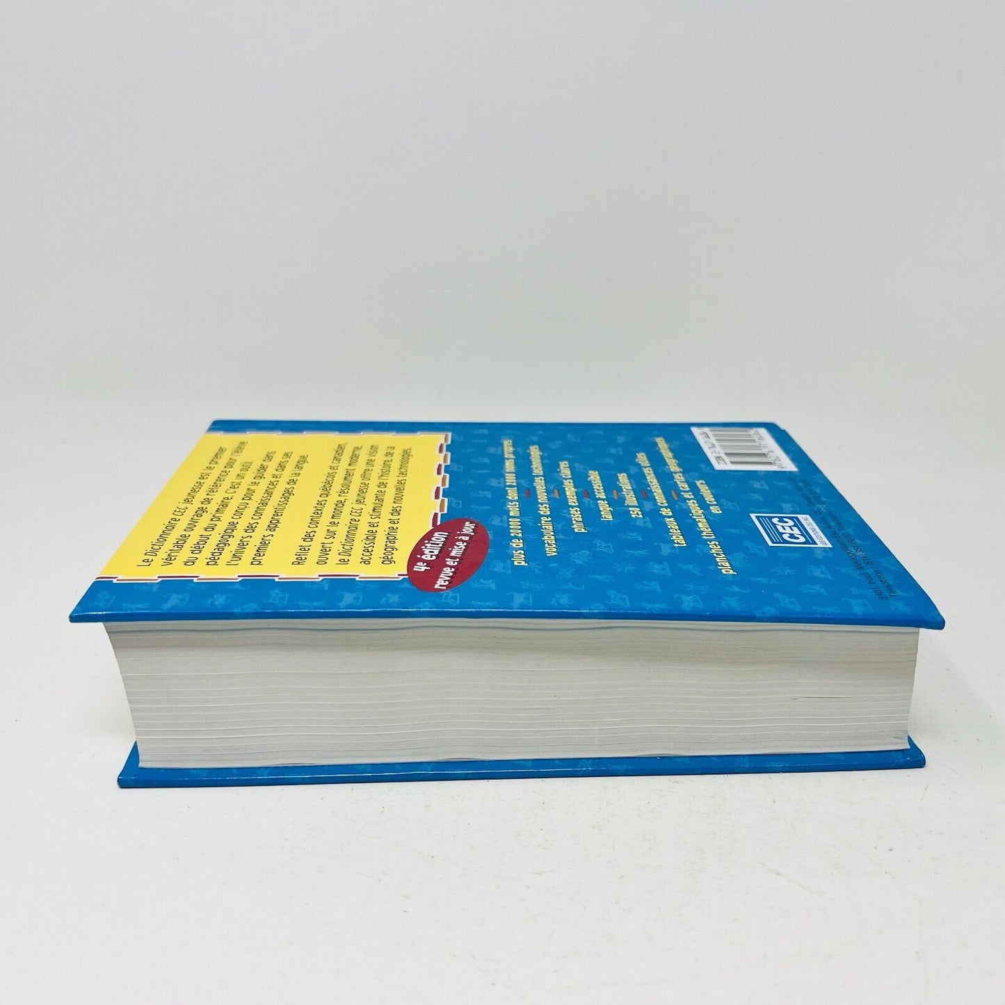 1999 Dictionnaire CEC Jeunesse Abenaim/Boulanger/Robichaud 4e Édition Français