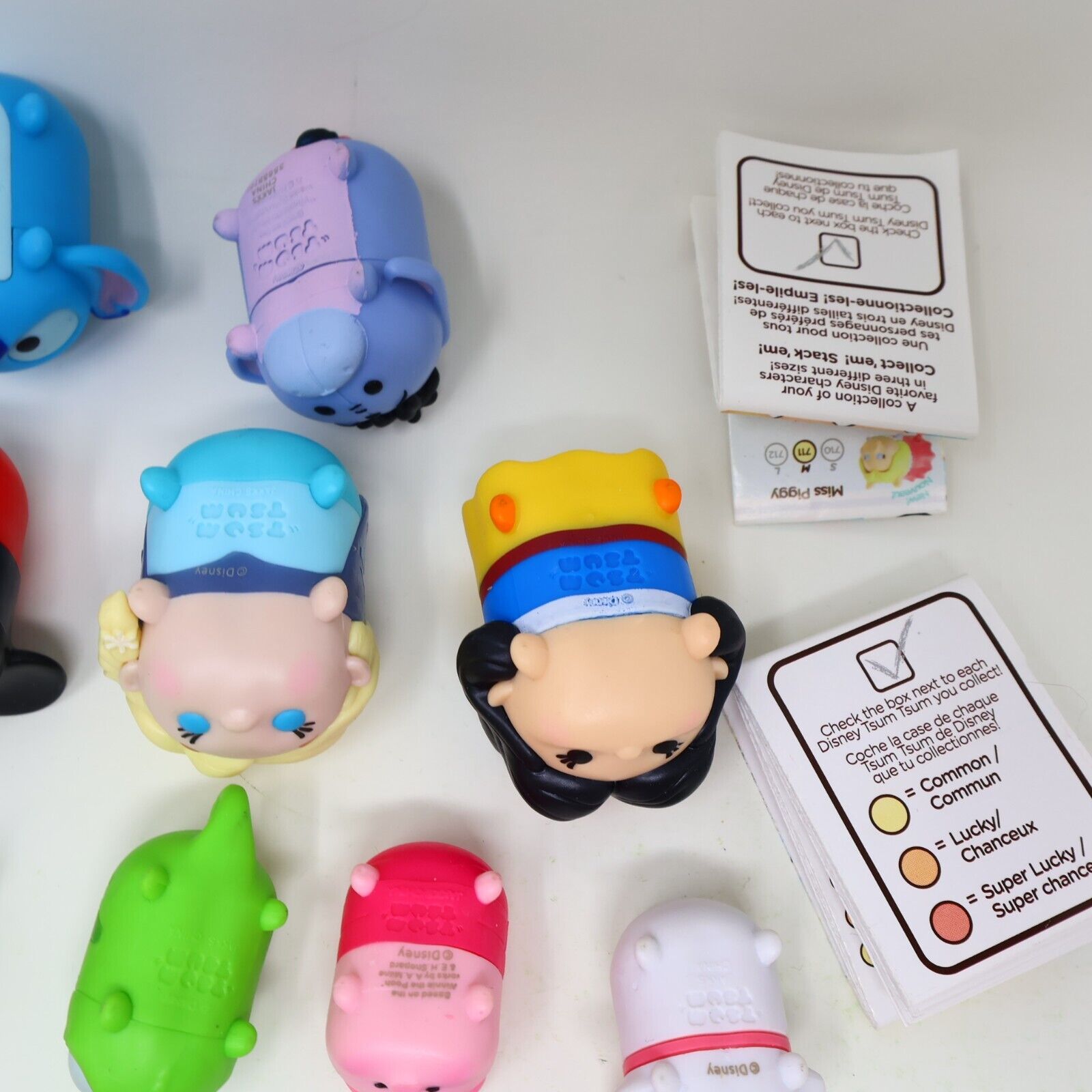 Lot of 19 Disney Tsum Tsum Figures Jakks Toys Eeyore Mickey Stitch Snow White