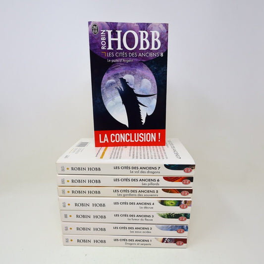 Les Cités des Anciens #1-8 Lot 8 Livres Robin Hobb Série Complète Jai Lu 2010s