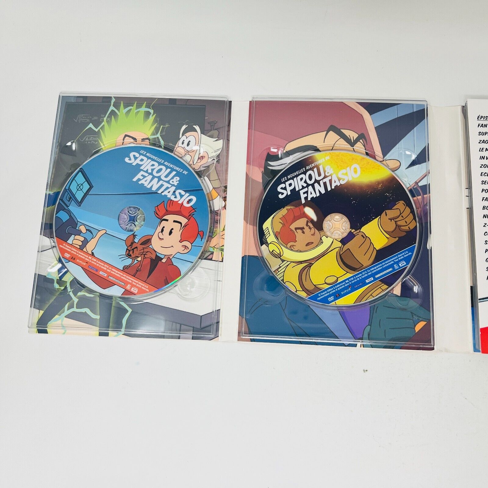 Les Nouvelles Aventures De Spirou & Fantasio Volume 2 Testé DVD NTSC 19 Épisodes