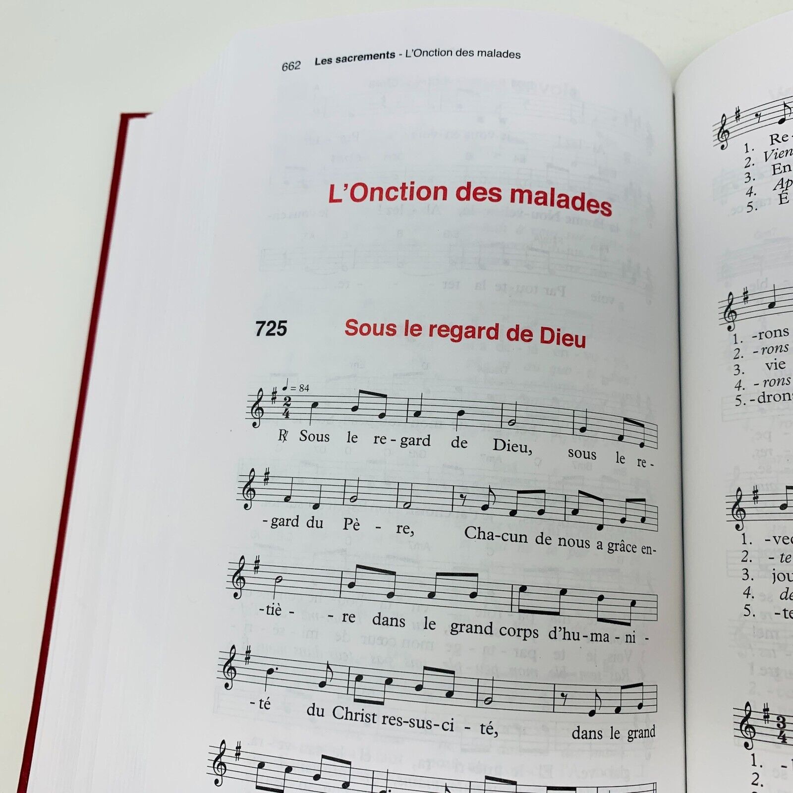 2003 D'une Même Voix Chants Notés de l'Assemblée Édition Canadienne CECC/Novalis