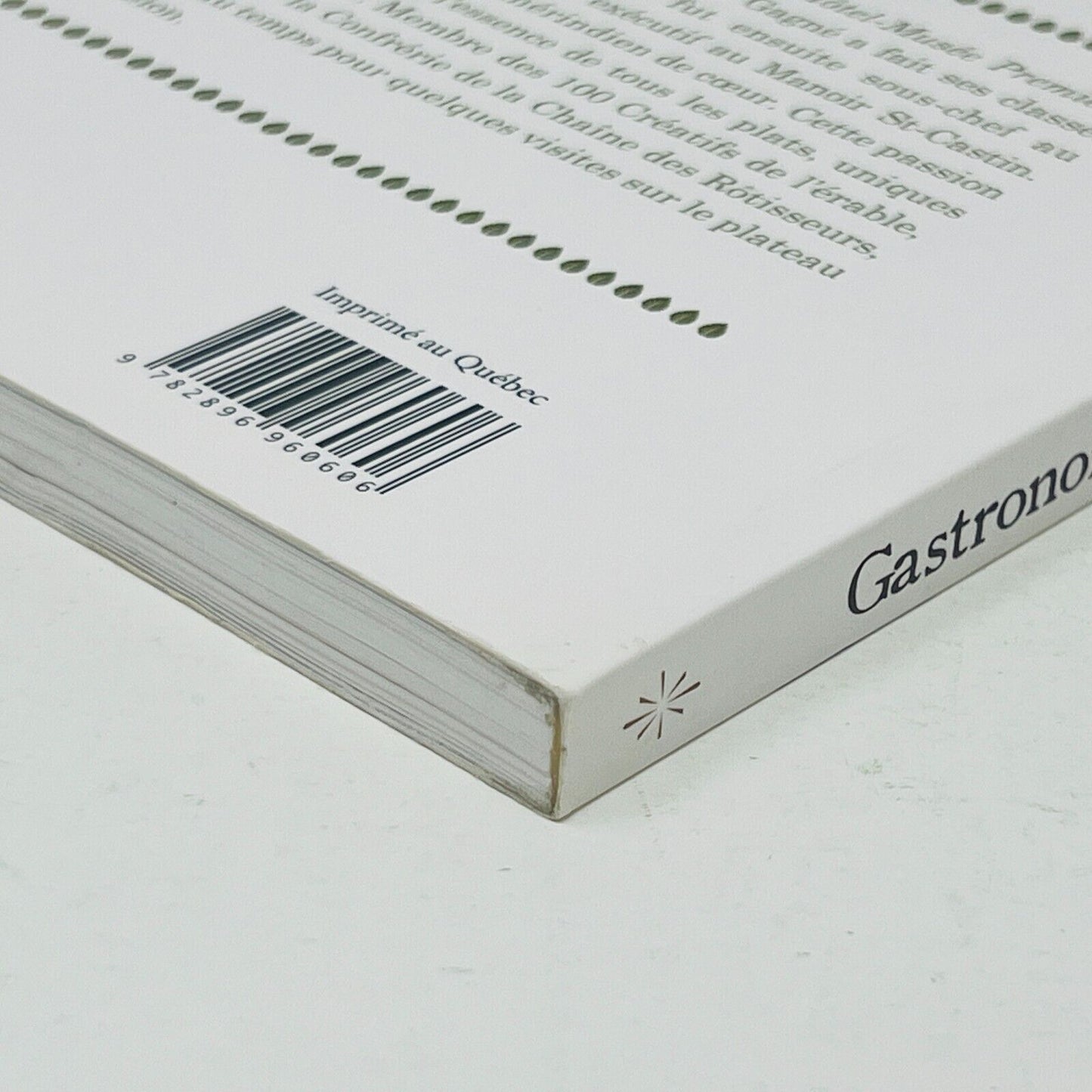Gastronomie des Premieres Nations Signé par Martin Gagné Livre Recettes Cuisine