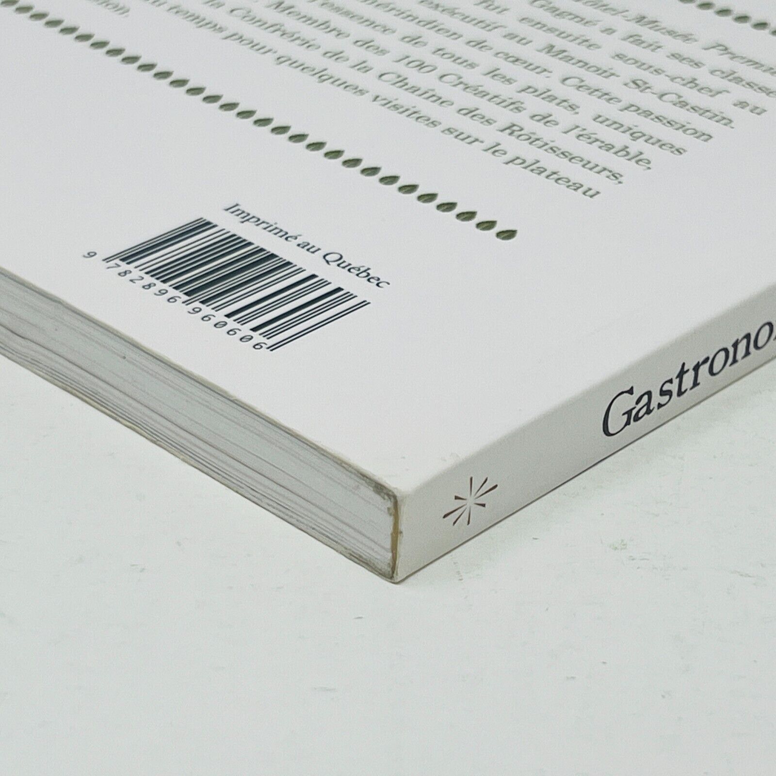 Gastronomie des Premieres Nations Signé par Martin Gagné Livre Recettes Cuisine