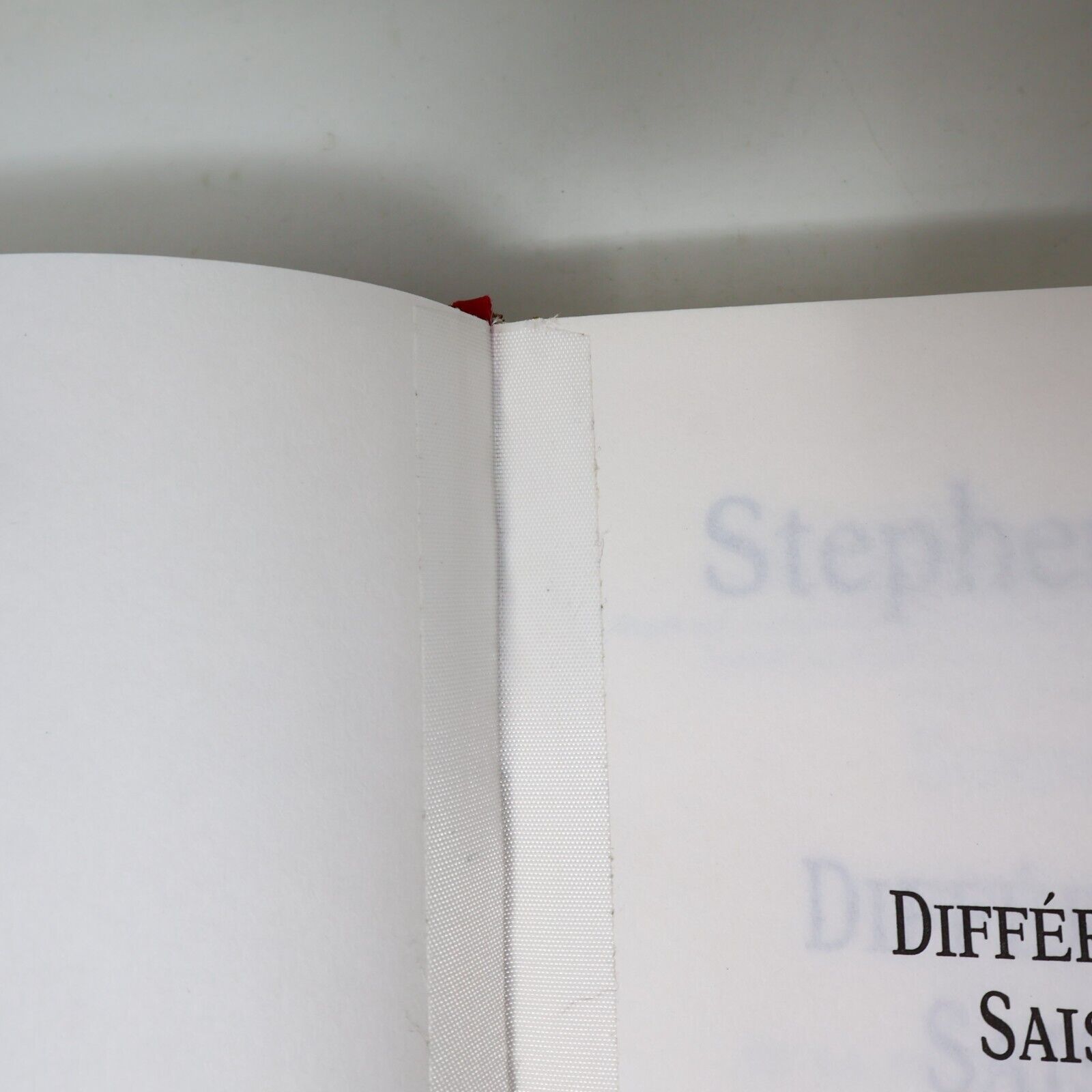 1994 Différentes Saisons de Stephen King Hardcover HC France Loisirs Horreur 90s