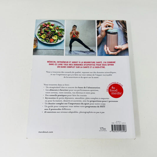 2018 Fitness food de Dr Hazel Wallace Livre Marabout en Français Santé Recettes