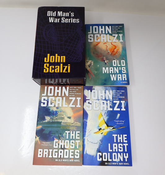 Old Man's War Box Set Ghost Brigades/Last Colony John Scalzi Tor 2014 Book 2010s