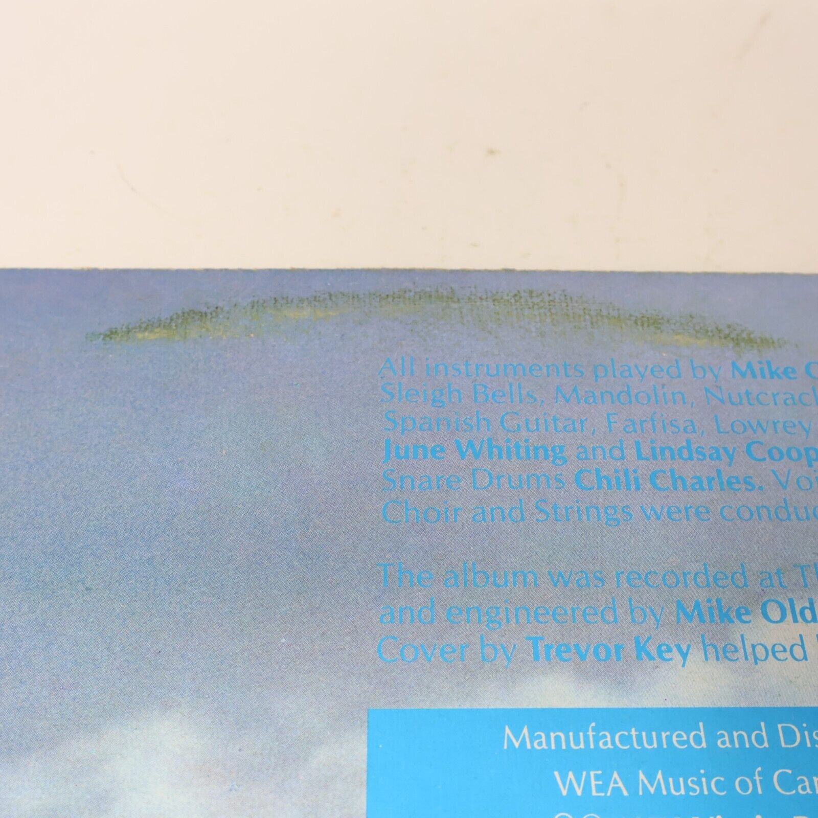 Mike Oldfield Hergest Ridge LP Record Vinyl 1974 ST-VR-743183 Virgin Canada 70s