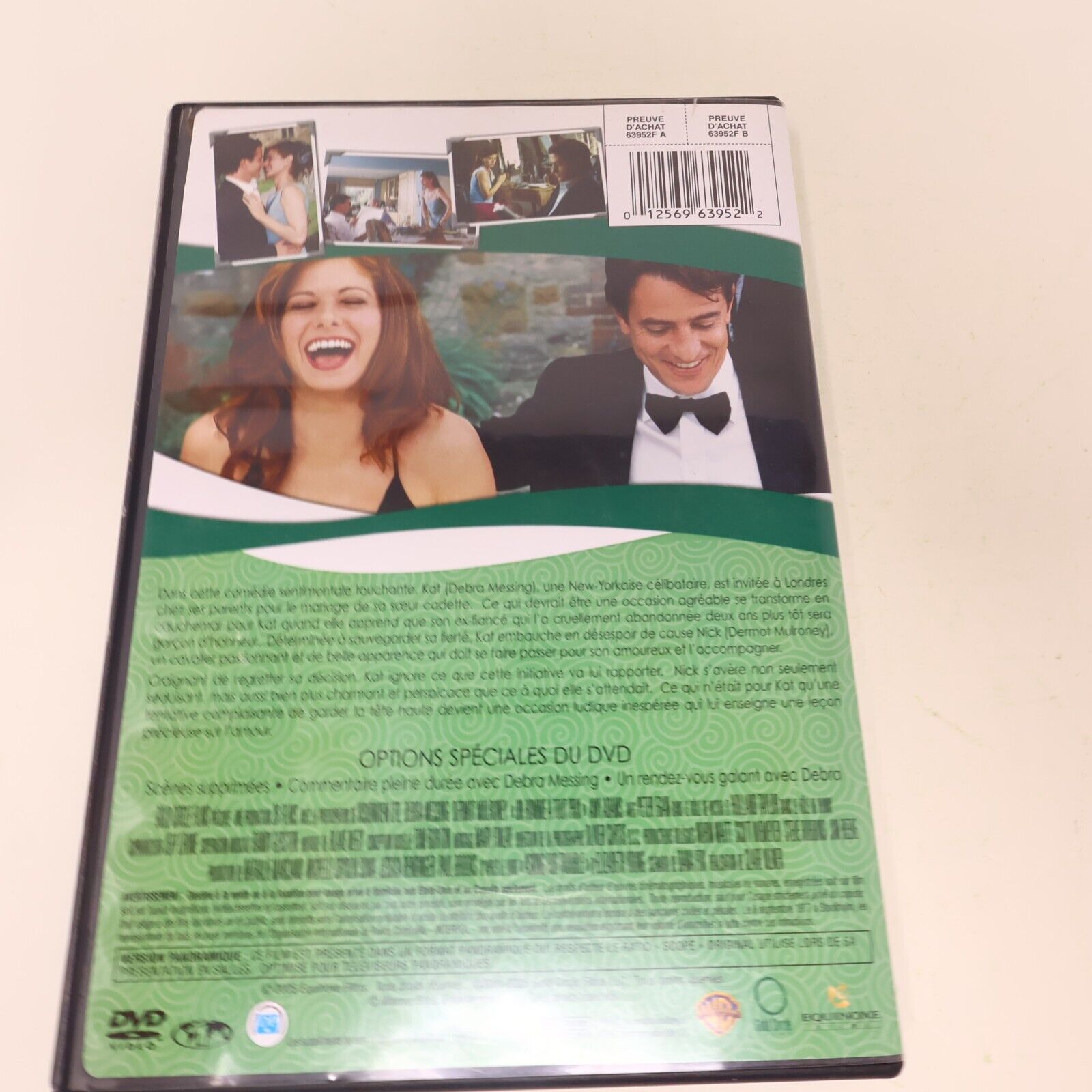 Un Homme à Tout Prix / The Wedding Date Français DVD Testé NTSC Dermot Mulroney