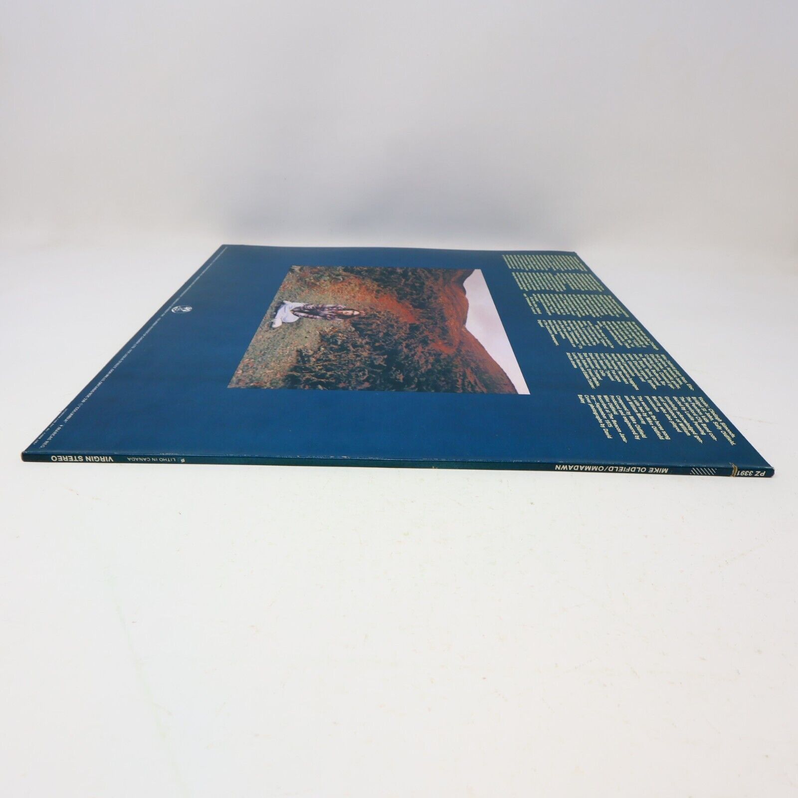 Mike Oldfield Ommadawn LP Record Vinyl PZ 33913 Columbia Canada 1975 EX/VG+