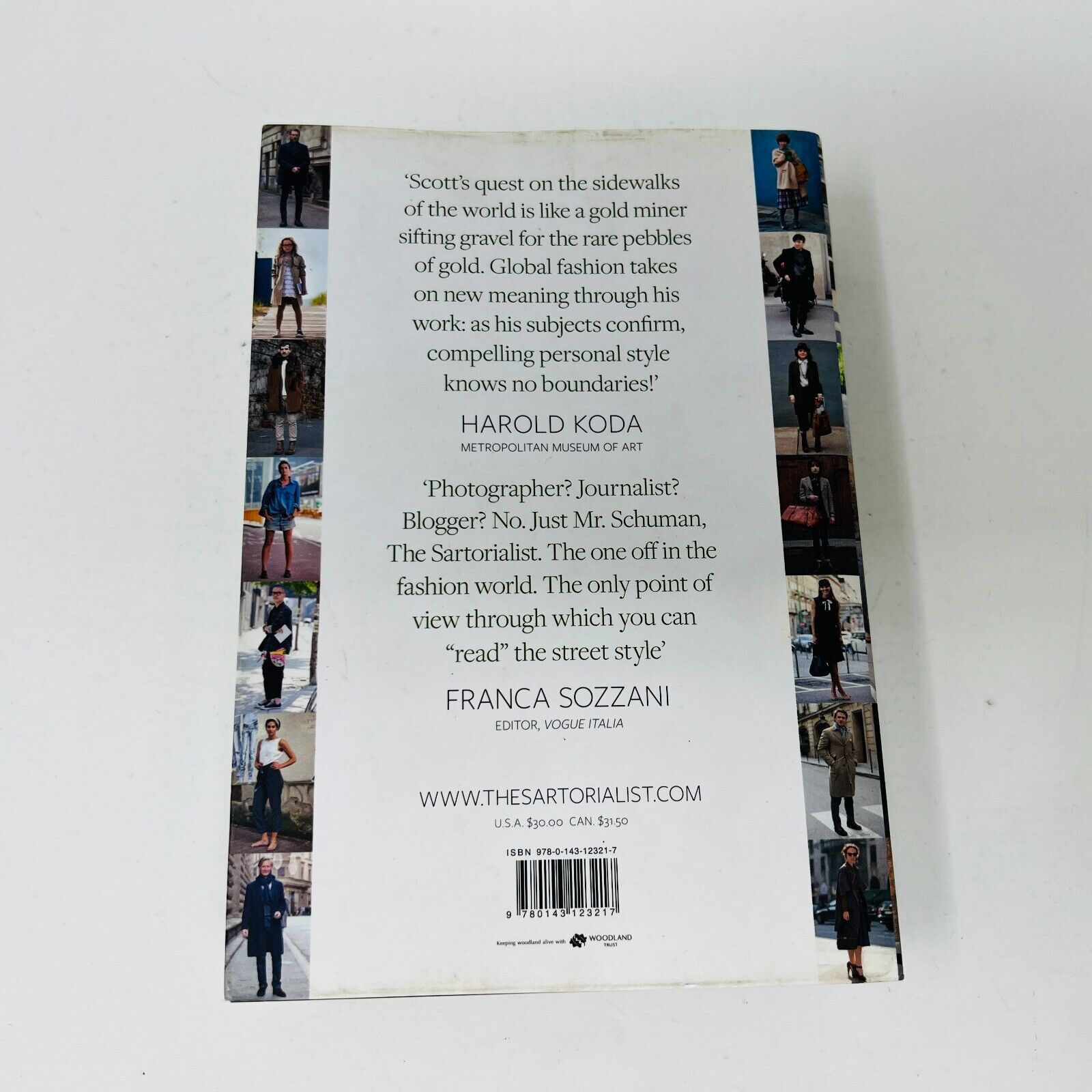2012 The Sartorialist Closer by Scott Schuman Trade Paperback Penguin Books