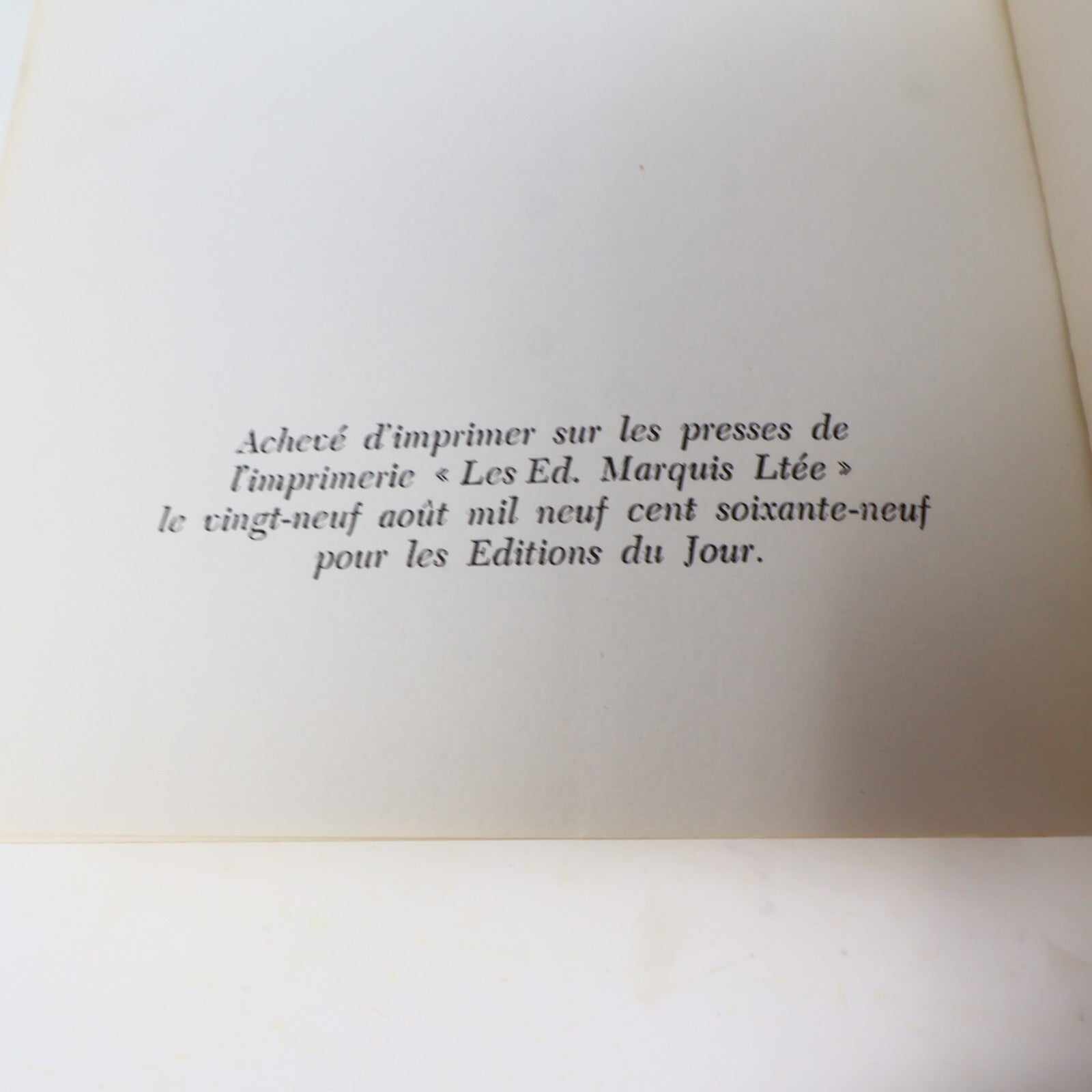 Jacques Ferron Lot 5 Livres L'Amélanchier/Ciel du Québec Littérature Québécoise