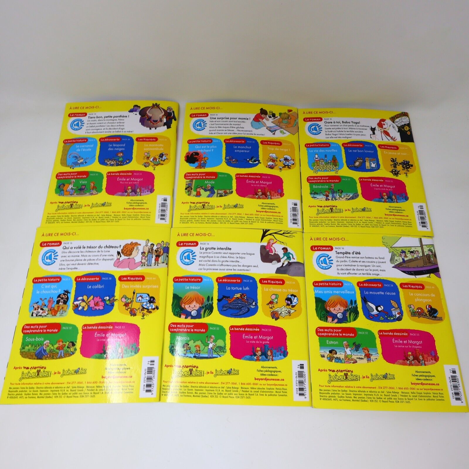 Mes Premiers J'aime Lire Lot 11 Magazines Bayard Français 2020s Enfants Children