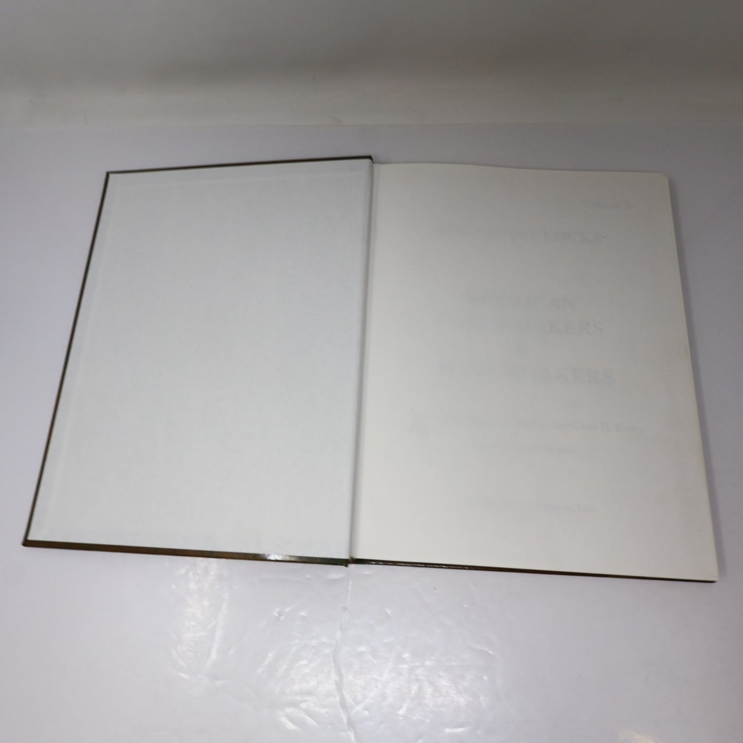 American Clocks #3 American Clockmakers & Watchmakers Spittler/Bailey 2000 HC