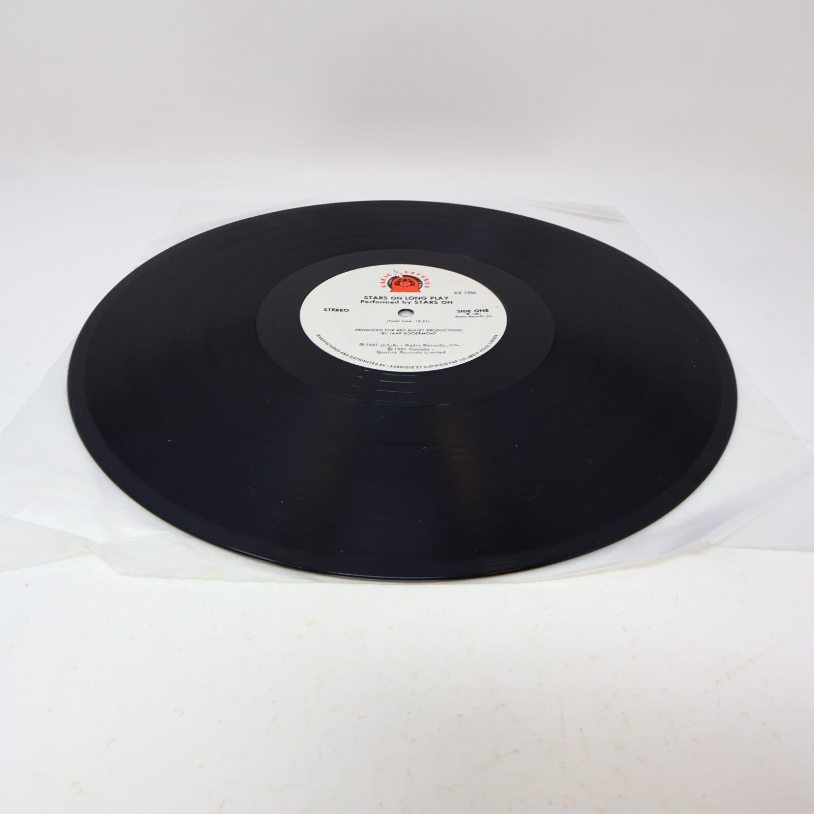 Stars On Long Play LP Record Vinyl 1981 RR 2006 Canada Radio Records Disco 80s