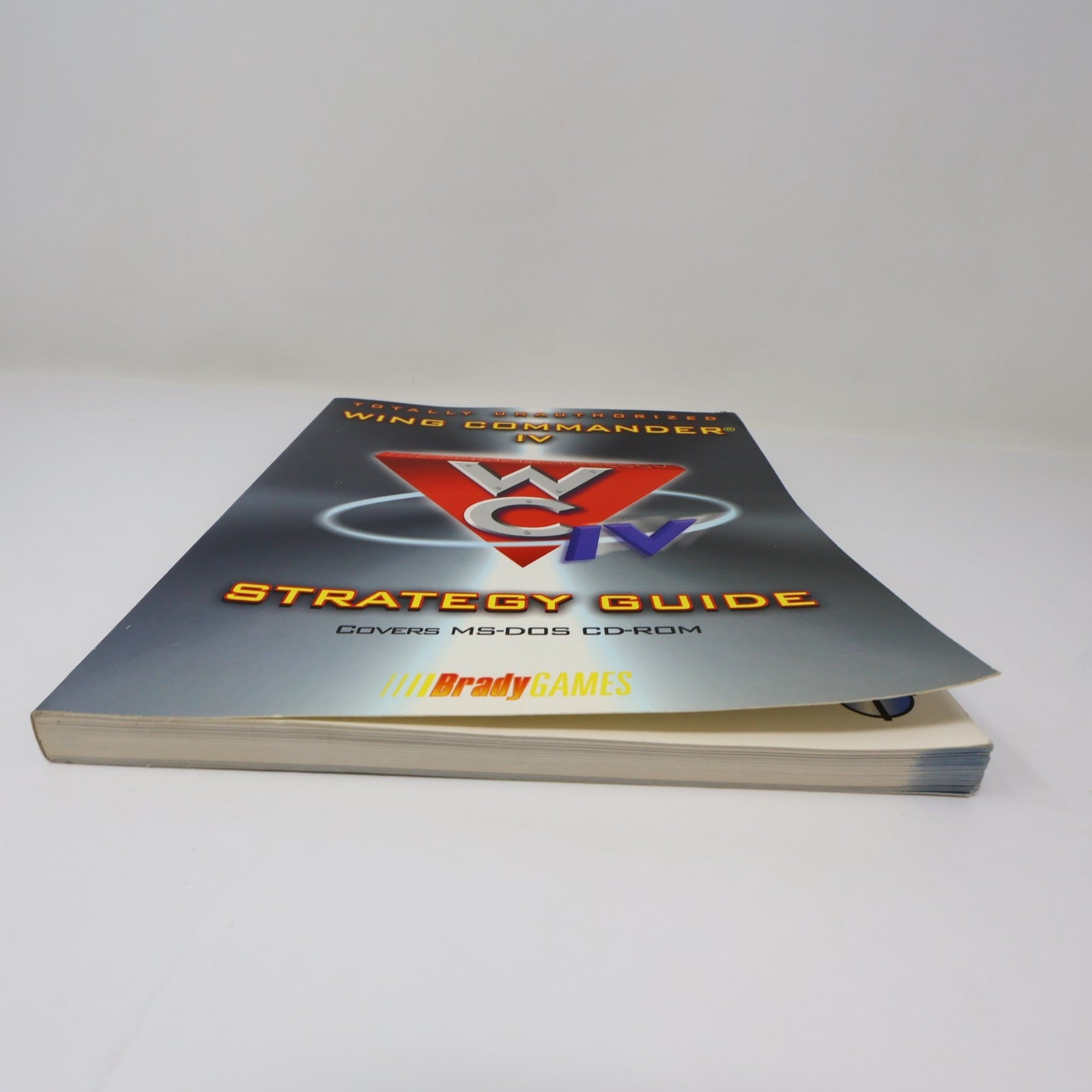 Wing Commander IV #4 Strategy Guide For Ms-Dos Cd-Rom Bradygames 1996 PB Book