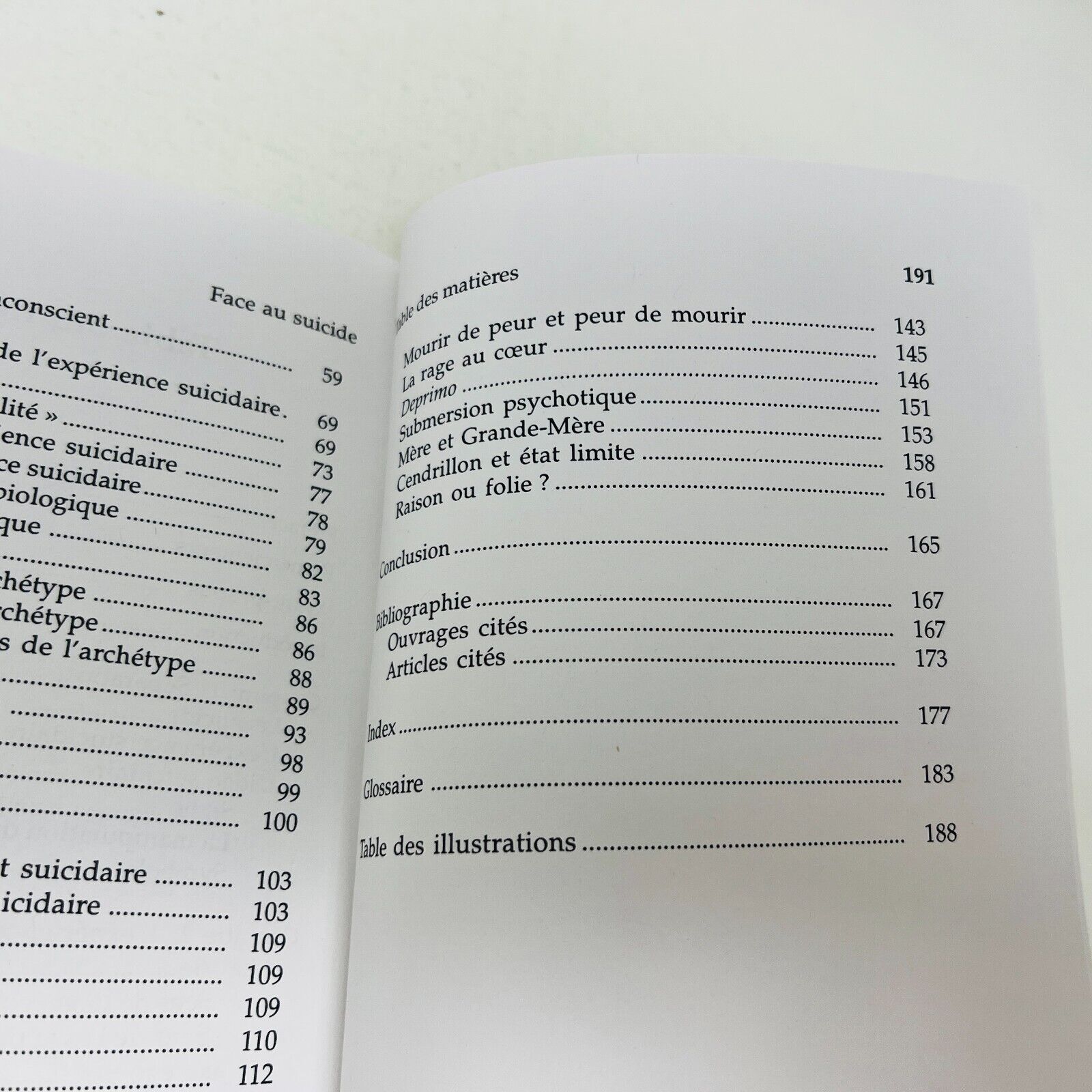 1997 Face au Suicide Bordeleau L'Expérience Suicidaire Perspective Archétypale