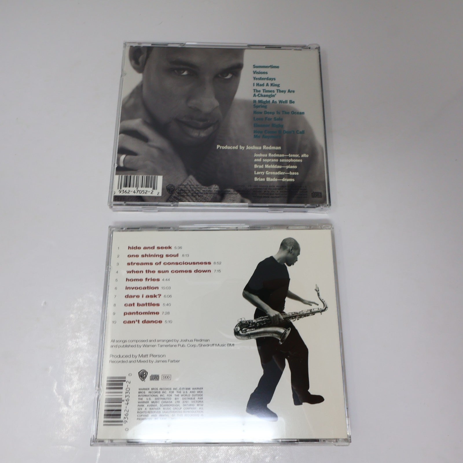 Joshua Redman 5 CD Lot MoodSwing/Wish/Timeless Tales/Freedom In The Groove 1990s