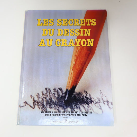 1987 Les Secrets du Dessin au Crayon de David Lewis Dessiner Broquet Français HC