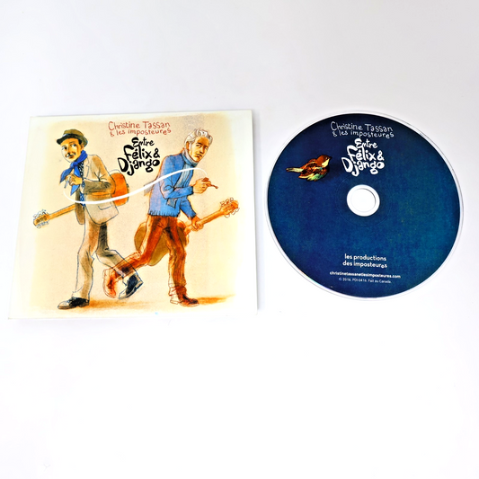 Entre Félix Et Django Christine Tassan et les Imposteures CD Jazz 2016 PDI-0416