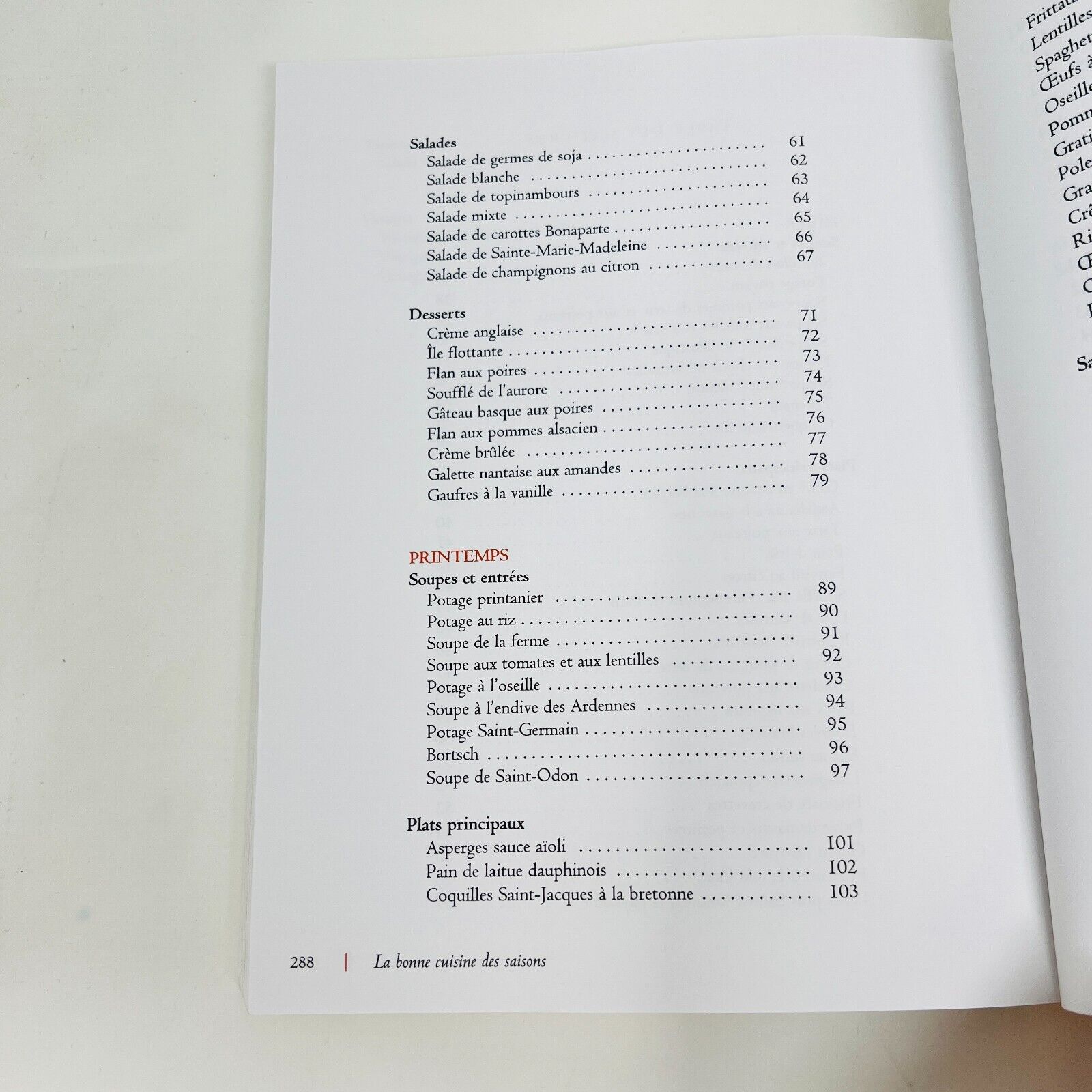 4x La Cuisine du Monastère de d'Avila-Latourrette Lot Livres Recettes Français