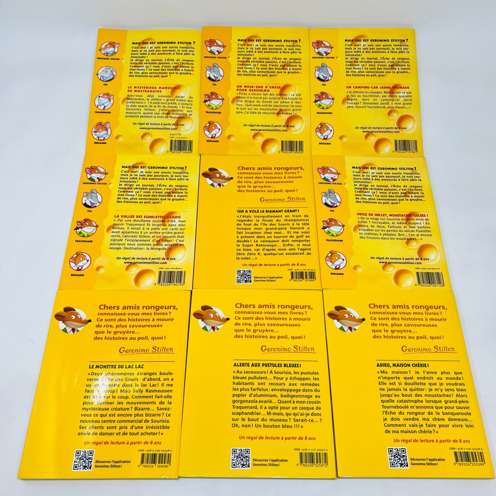 Tea/Geronimo Stilton Lot 13 Livres Enfants Français/Kids Children Books French