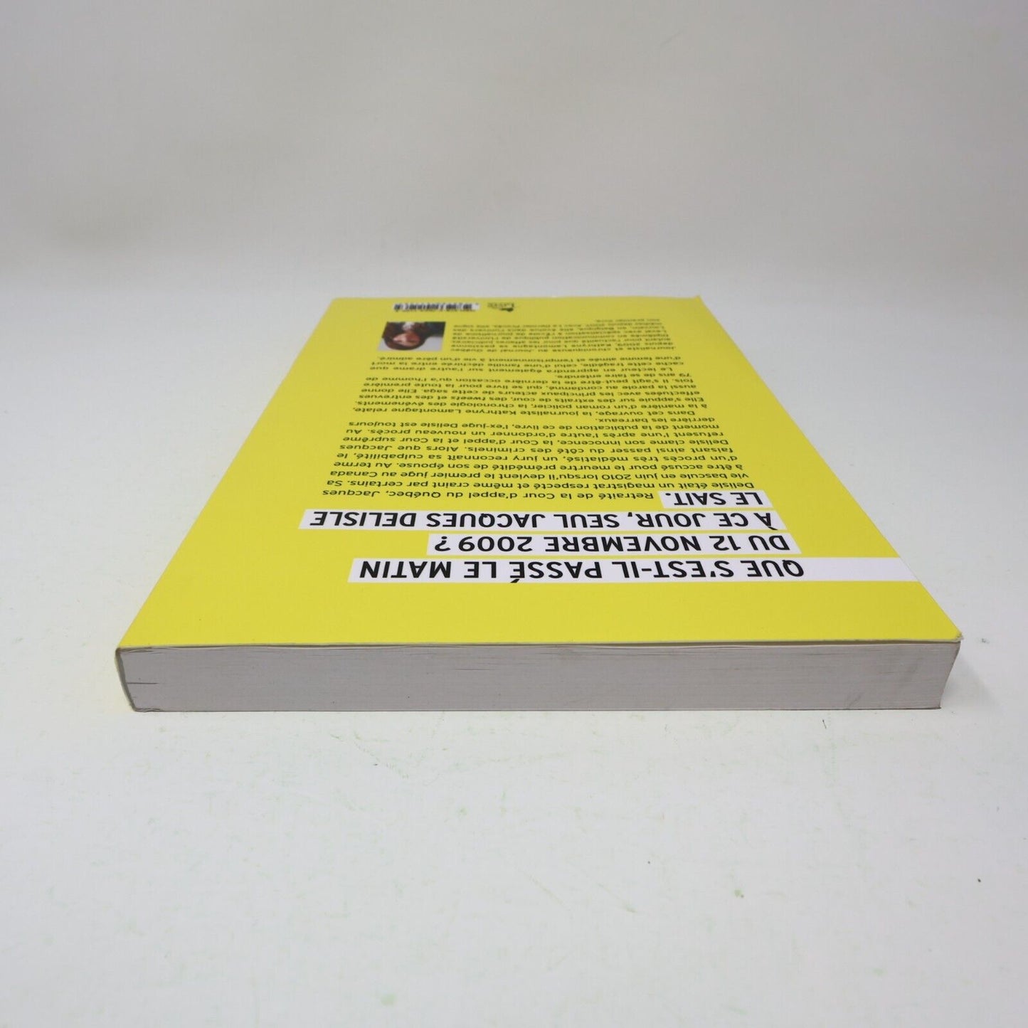 2014 Le Dernier Procès l'Affaire Jacques Delisle Kathryne Lamontagne Stanké PB