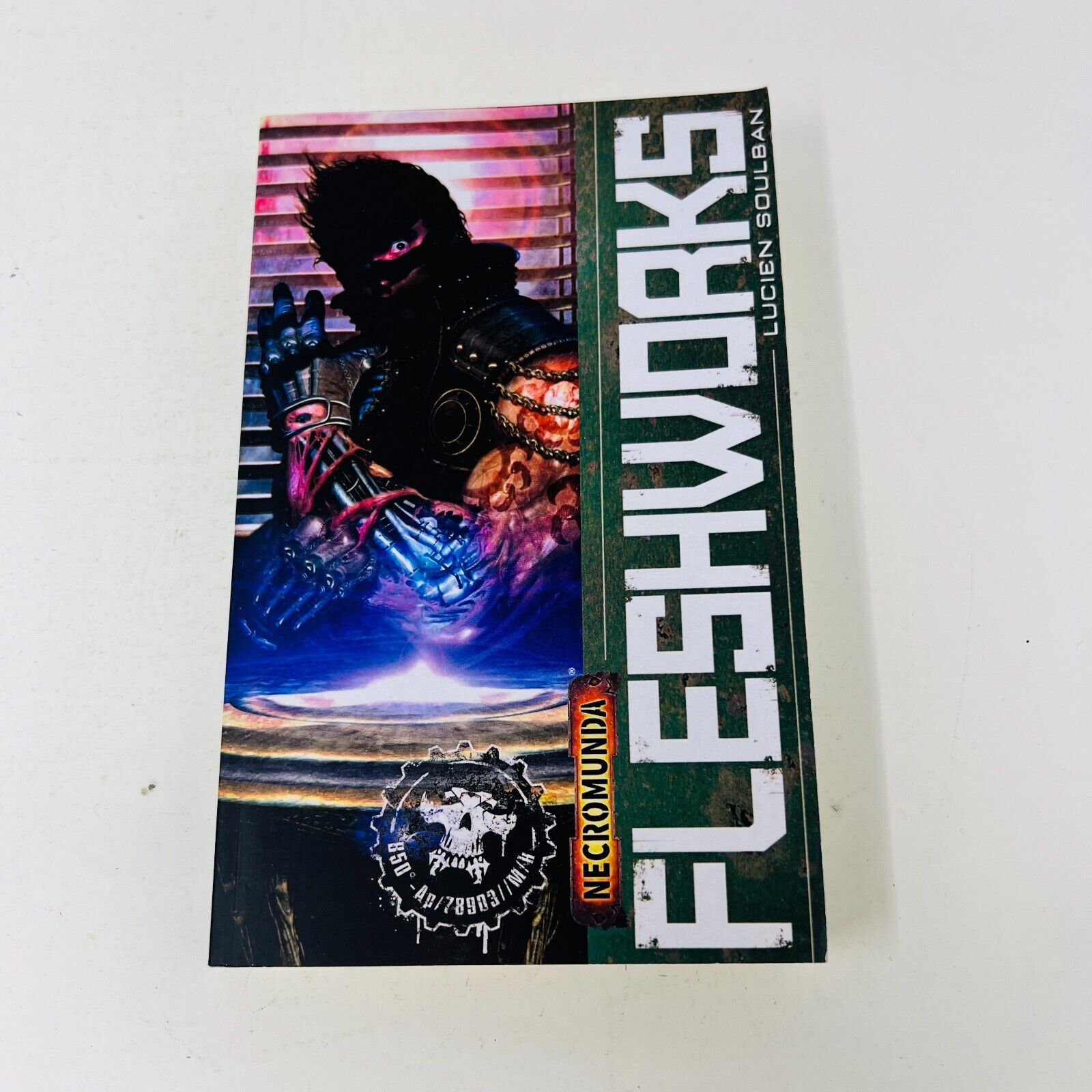 2017 Fleshworks Necromunda Warhammer 40k 40,000 by Lucien Soulban MMPB 1st Print