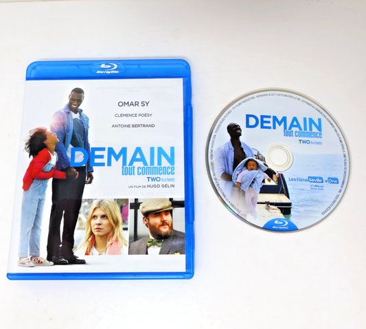 Demain Tout Commence/Two is a Family Blu-ray Omar Sy/Antoine Bertrand/Poésy 16:9