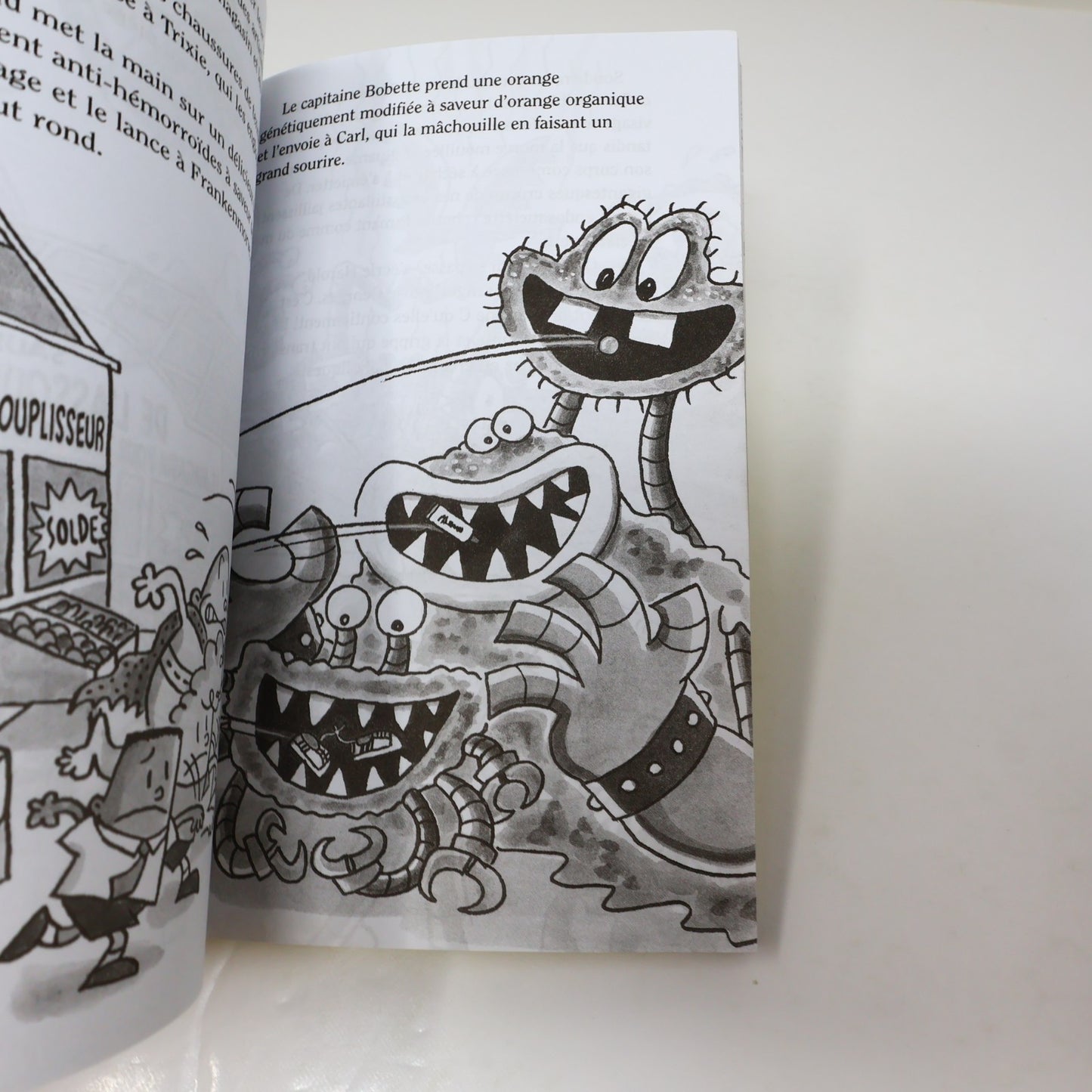 Capitaine Bobette et la Bagarre Brutale de Biocrotte Dené 2E Partie Dav Pilkey