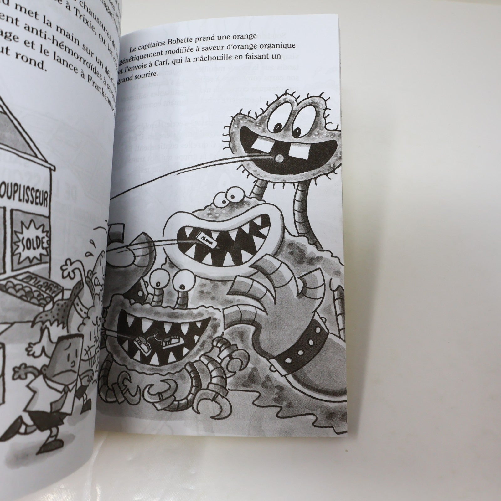 Capitaine Bobette et la Bagarre Brutale de Biocrotte Dené 2E Partie Dav Pilkey