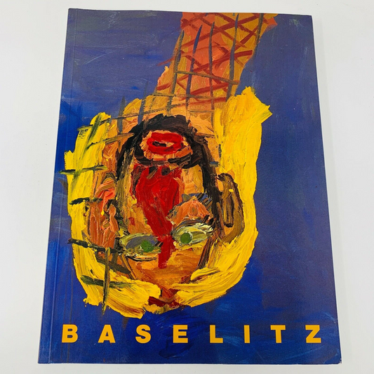 1994 Georg Baselitz by Franz Dahlem Tashen Paperback Art Work Paintings Book