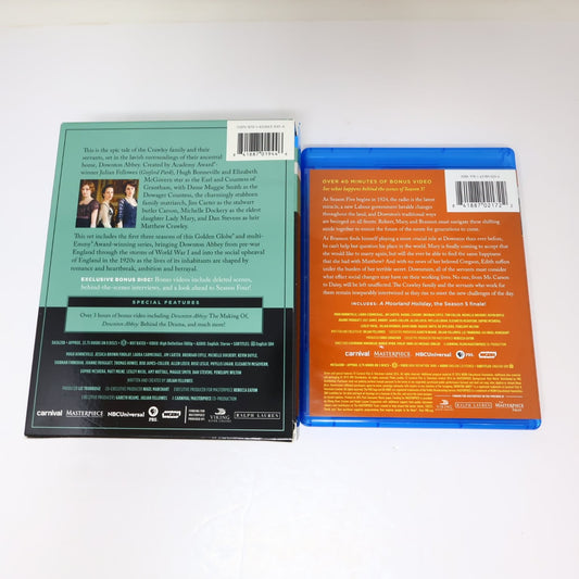 Downton Abbey Blu-ray Lot 2015 Limited Edition Seasons #1-3 & 5 Michelle Dockery