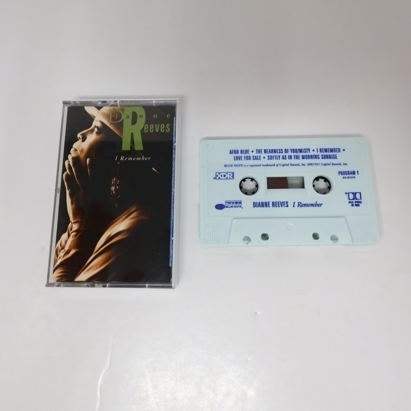 Dianne Reeves I Remember Cassette Blue Note Jazz 1991 Afro Blue B4-90264