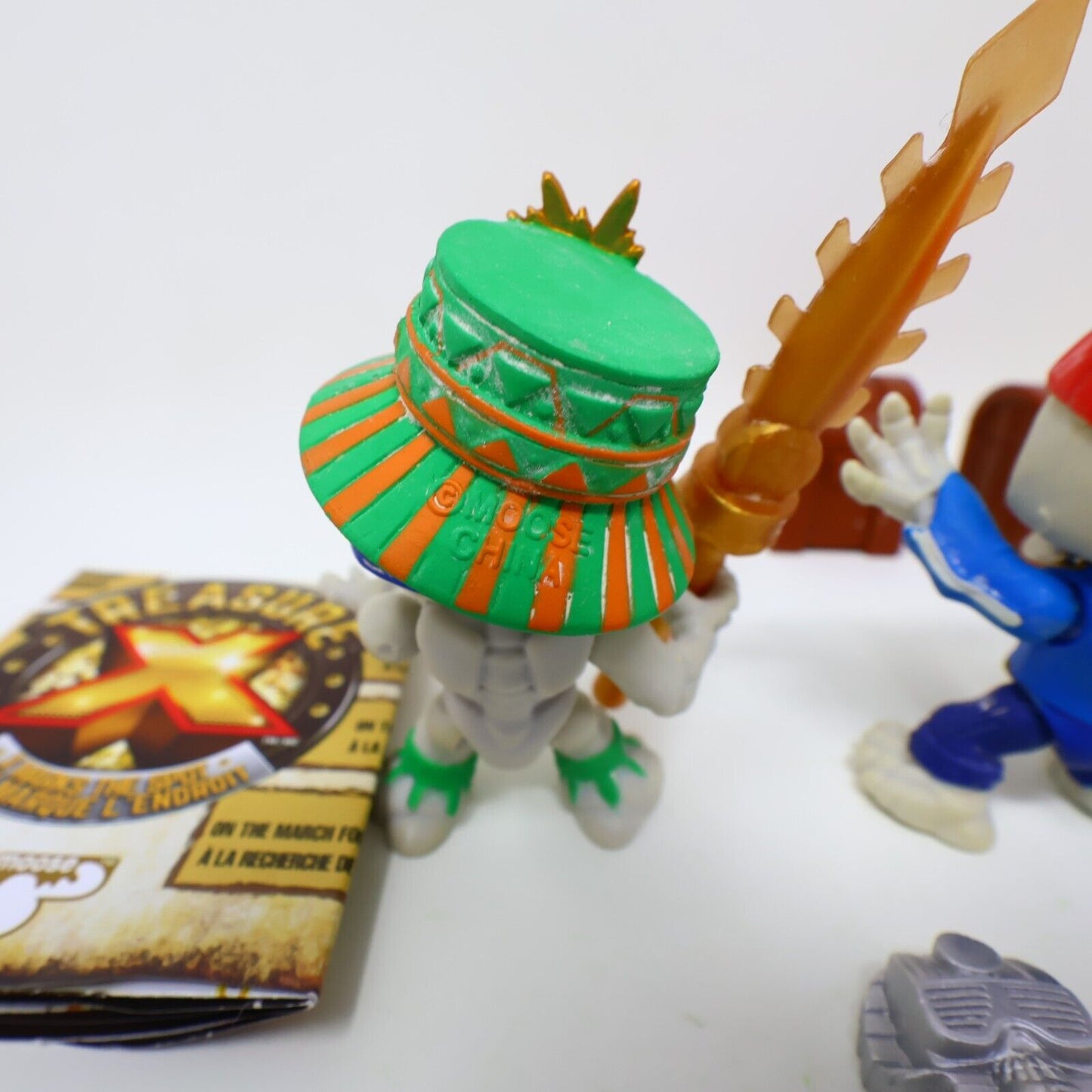Lot of 3 Treasure X Figures Goldenspear Rogue Goldsnatcher Pharoah Loot Moose