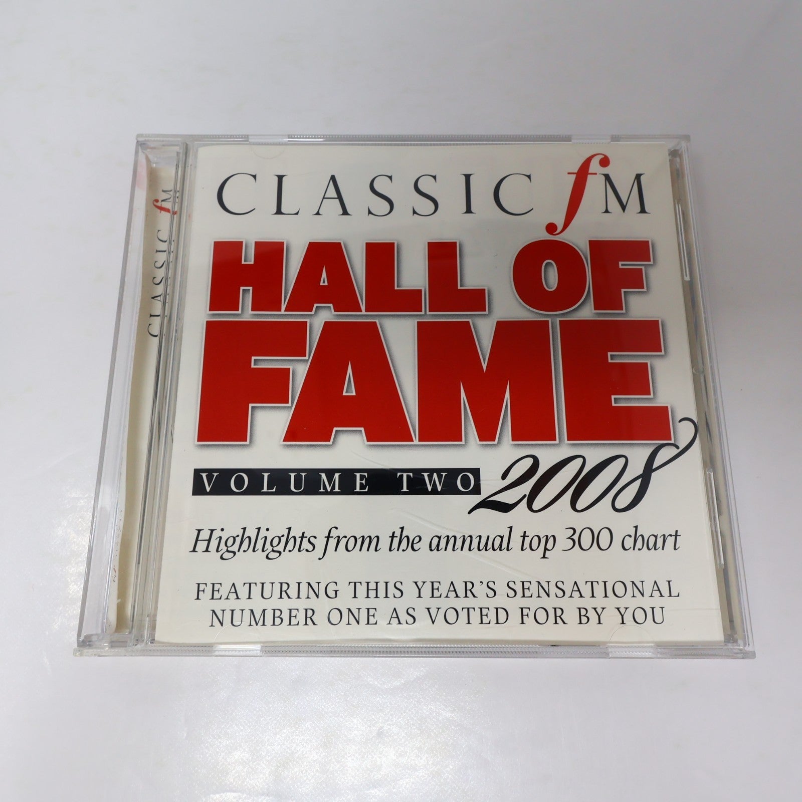 Classic FM Hall of Fame 2008 Volume One-Two #1-2 CD Lot Fauré/Beethoven/Bach