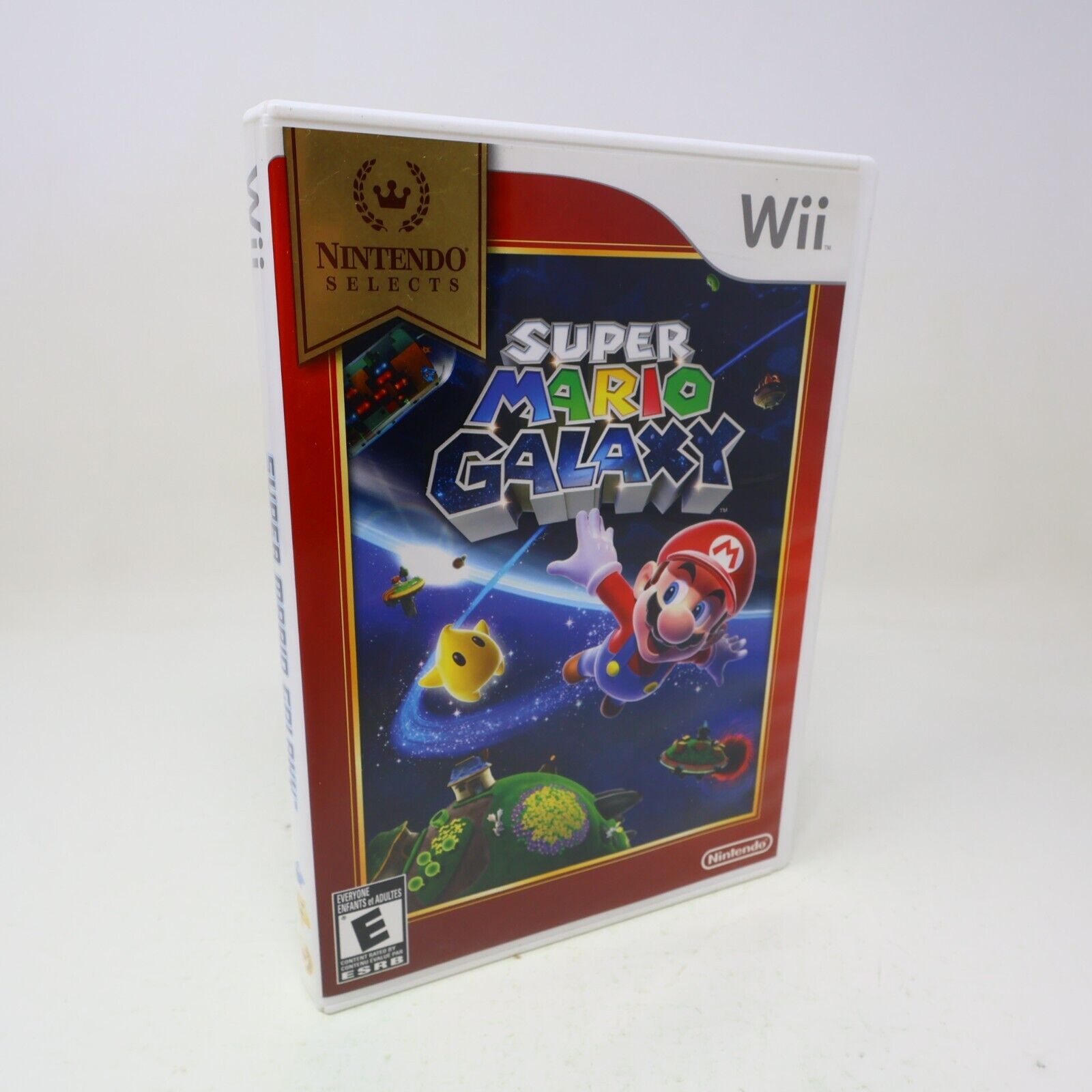 Super Mario Galaxy for the Wii Nintendo Selects Tested NTSC NTSC Video Game Bee