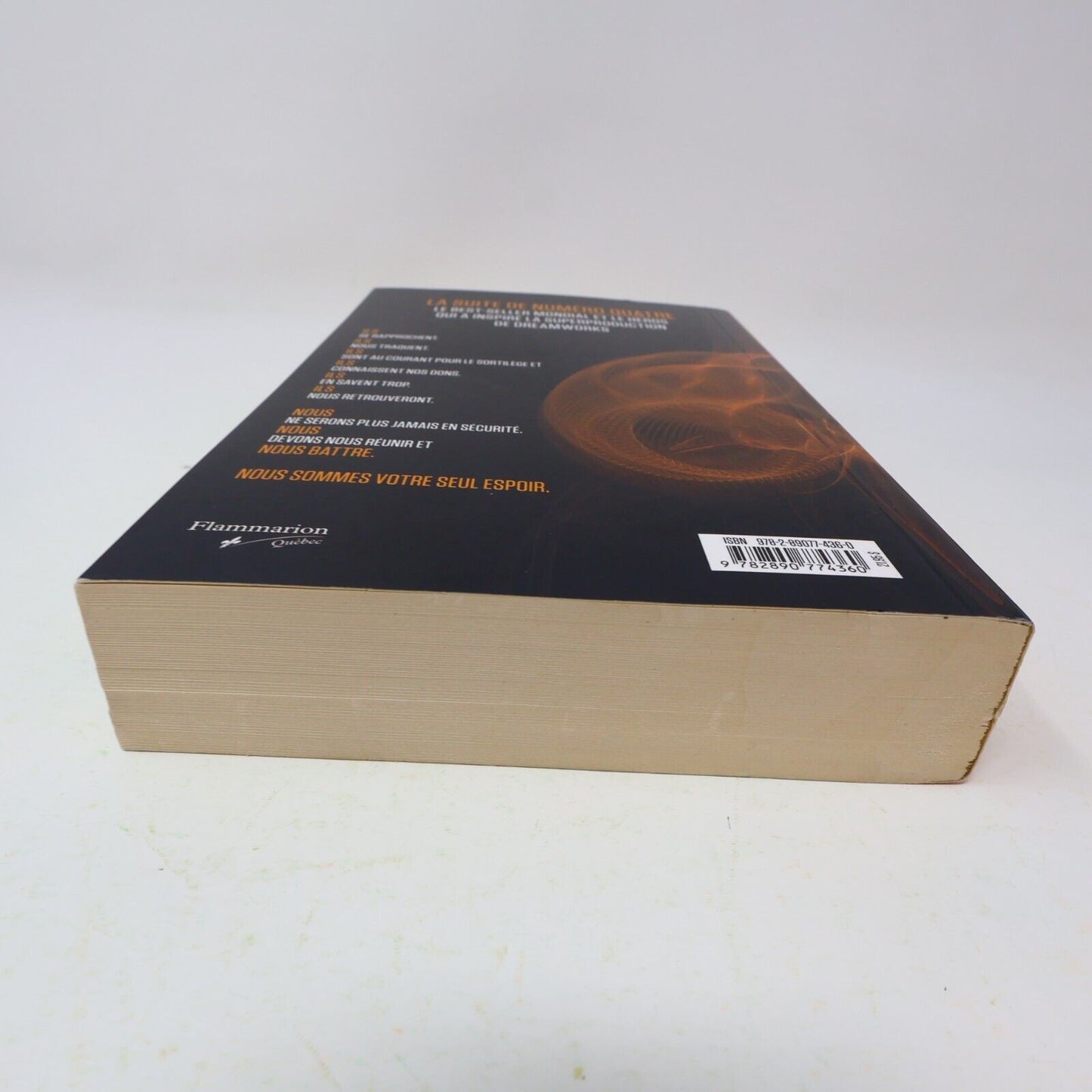 2012 Le Pouvoir des Six Pittacus Lore Jeunes Adultes Science-Fiction Flammarion