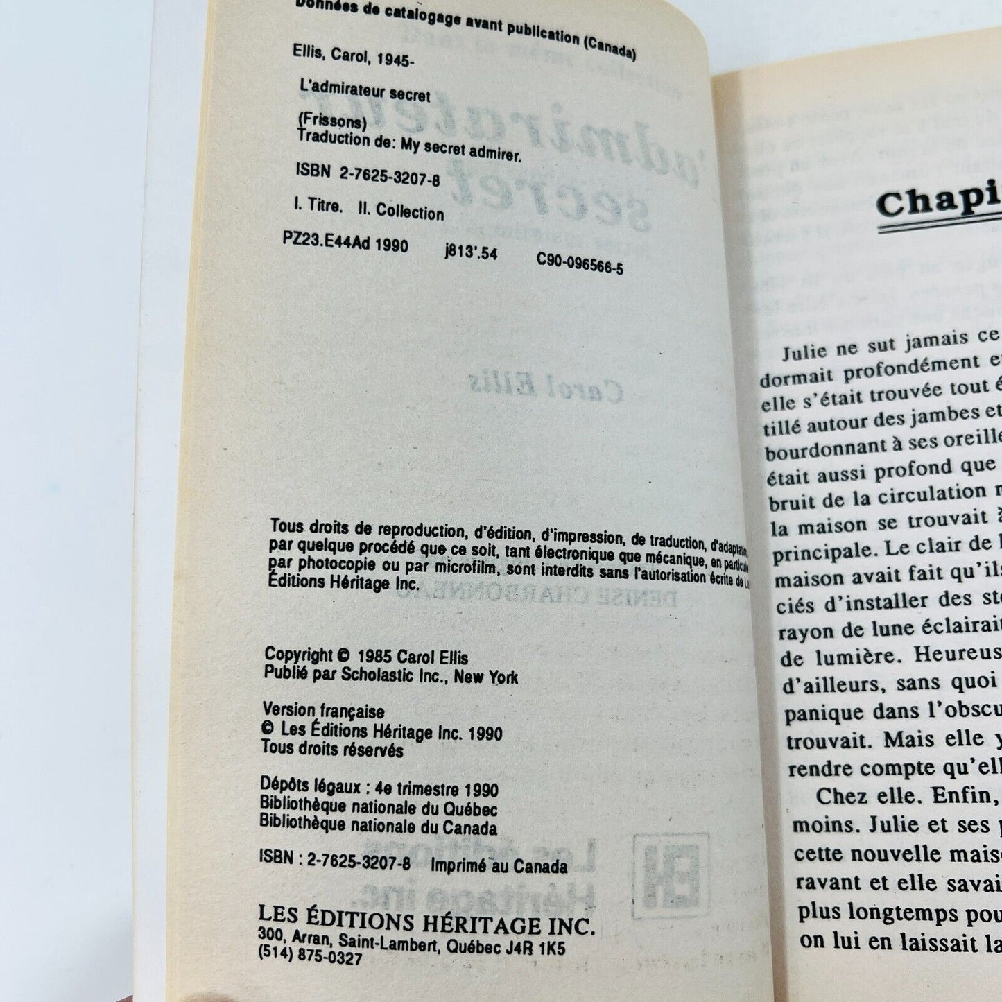 17x Frissons EH Lot Livres Quel Rendez-Vous!/L'Accident/Chalet Maudit Stine