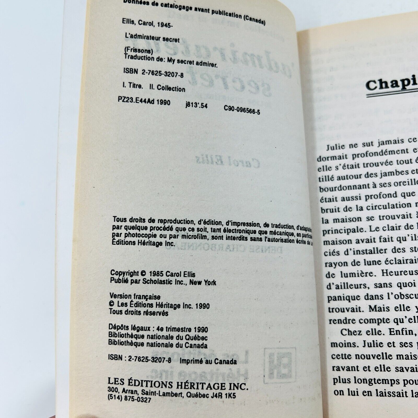 17x Frissons EH Lot Livres Quel Rendez-Vous!/L'Accident/Chalet Maudit Stine