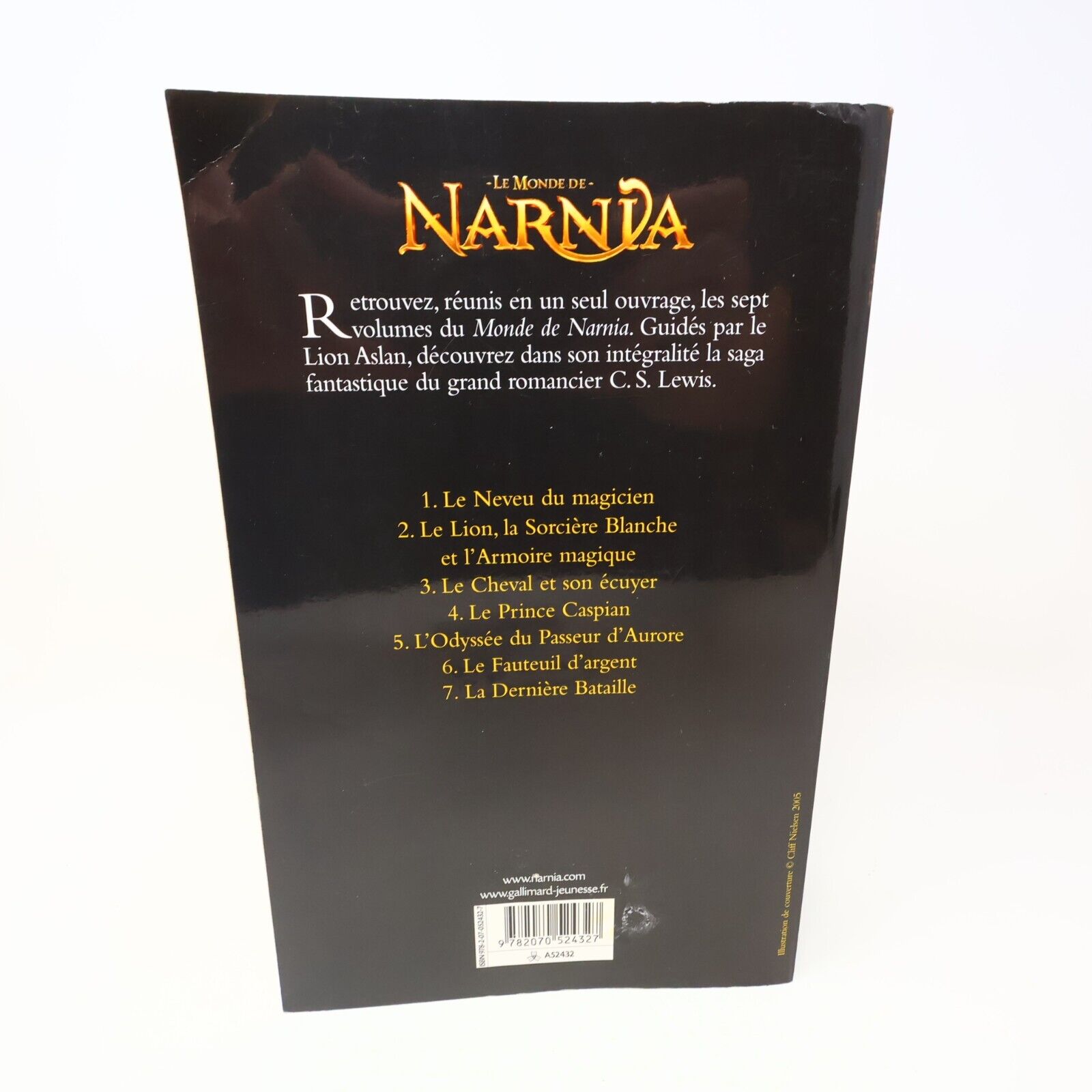 2005 Le Monde de Narnia C.S. Lewis Fantasy Fantastique Omnibus Gallimard Livre