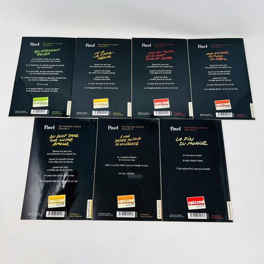 Pavel Épisodes 7 à 13 de Matthieu Simard Lot de Livres Epizzod La Courte Échelle