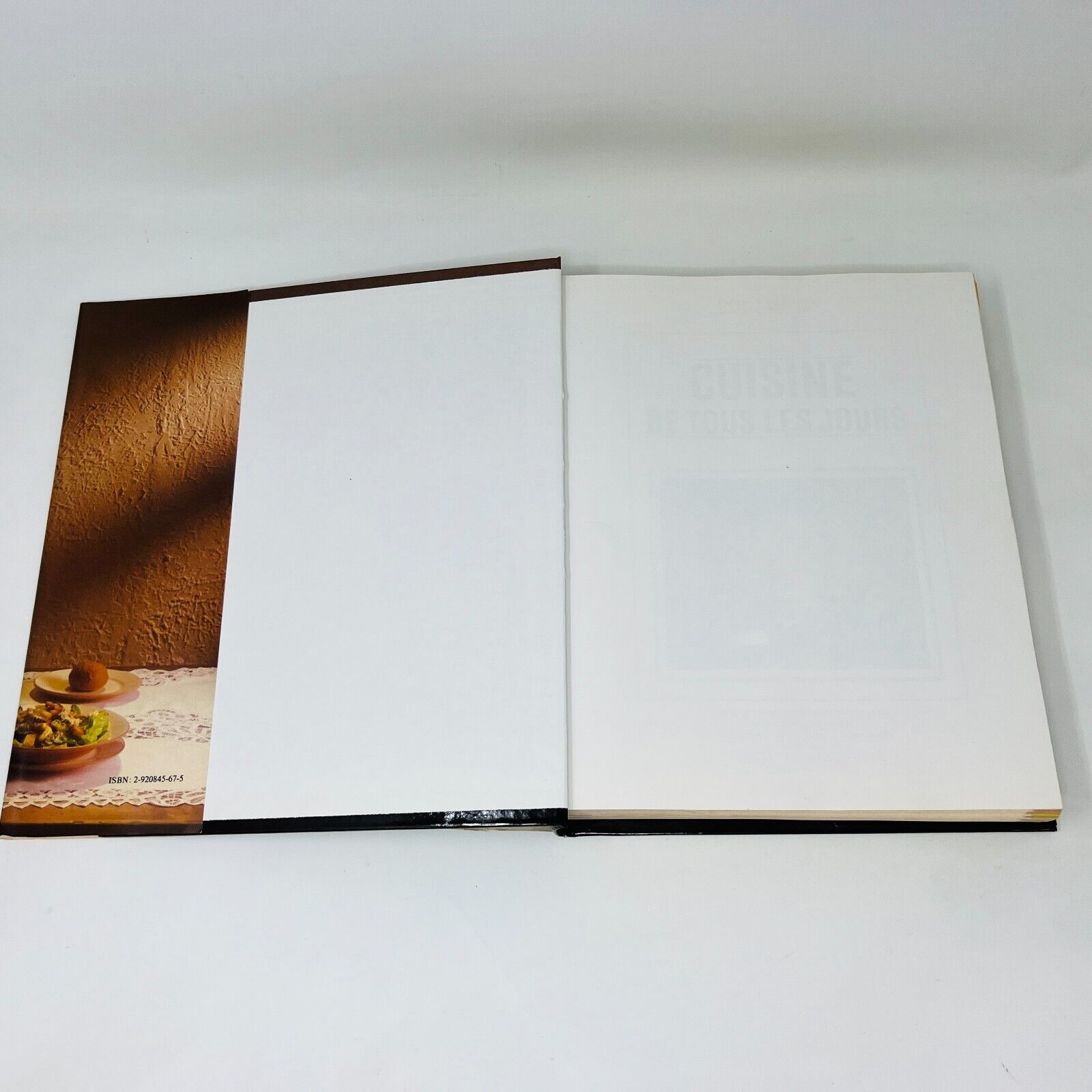 1989 Chef Pol Martin Cuisine de Tous les Jours Livre de Recettes Français Brimar