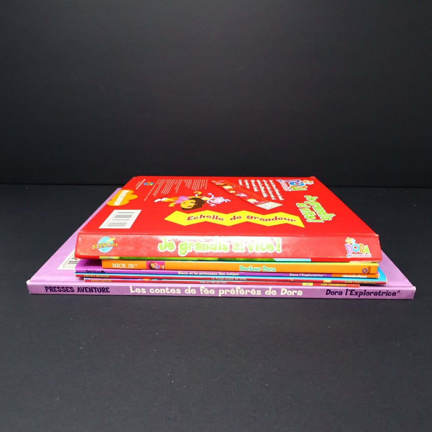 Lot 6 Livres Dora l'Exploratrice Français French Enfants Le Pique-Nique de Dora