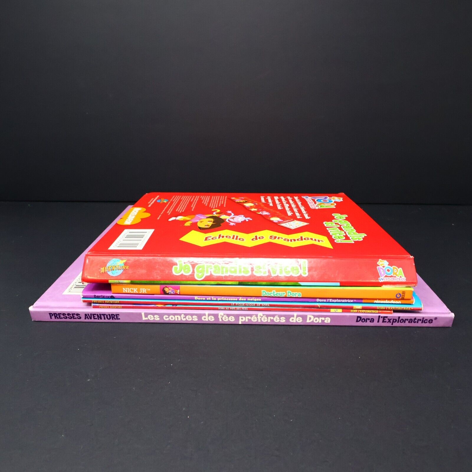 Lot 6 Livres Dora l'Exploratrice Français French Enfants Le Pique-Nique de Dora