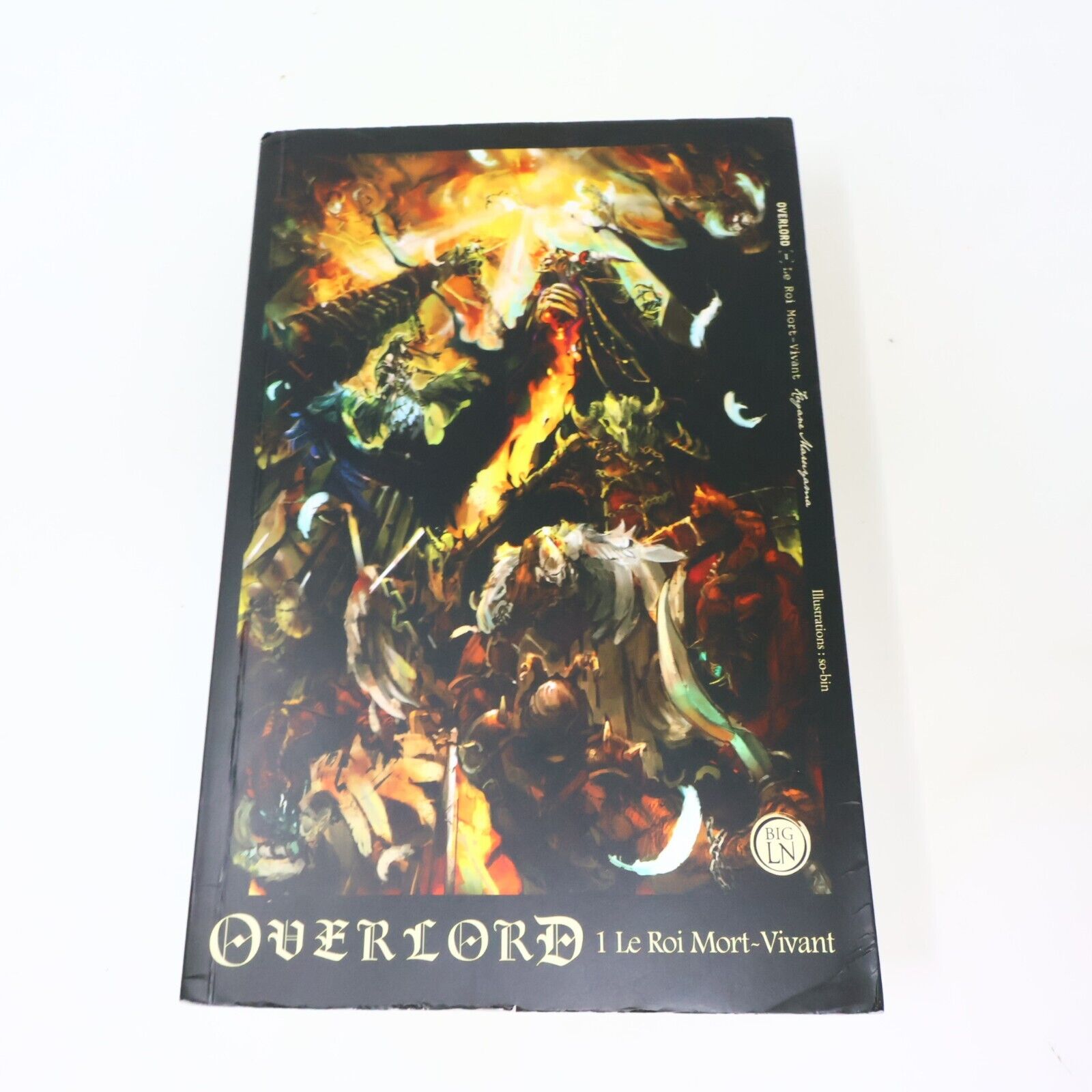 2017 Overlord #1 Le Roi Mort-Vivant de Kugane Maruyama Ofelbe Français Livre PB