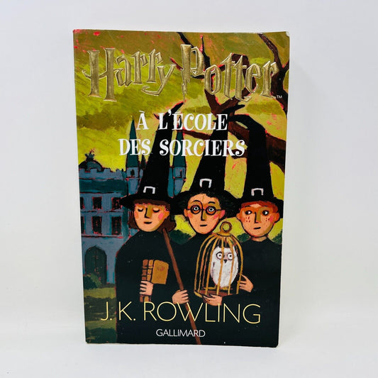 2007 Harry Potter à L'École des Sorciers Gallimard Grand Format Français Rowling