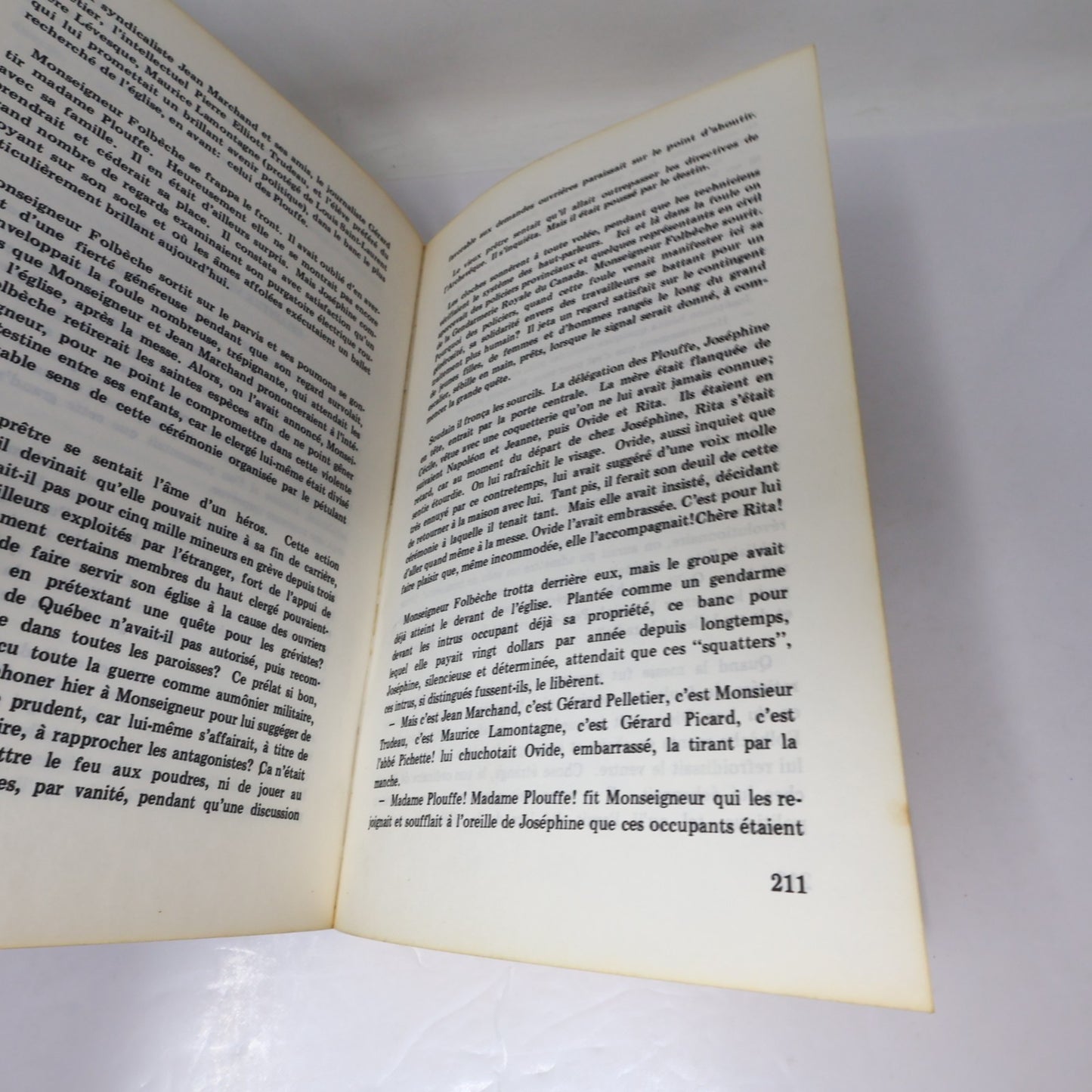 Le Crime d'Ovide Plouffe Roger Lemelin Etr 1982 PB Français French Roman Livre