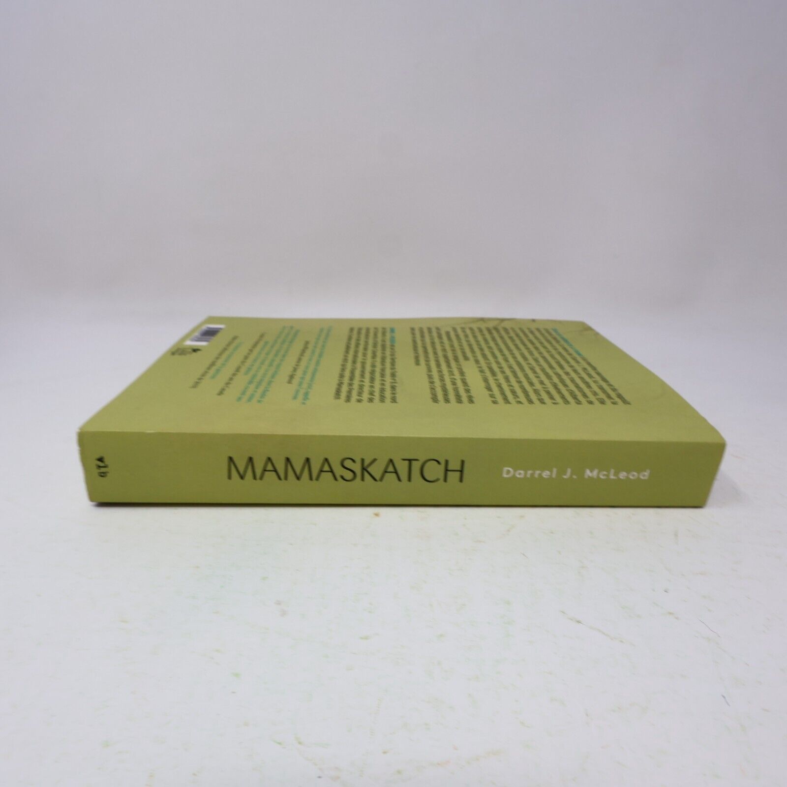 2020 Mamaskatch une Initiation Crie Darrel J. Mcleod Biographie Canada Vlb Livre